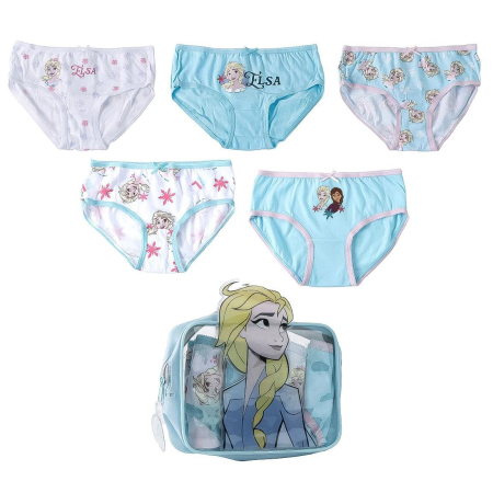Lenjerie intima copii - Set chiloți bumbac Frozen Disney pentru fetițe