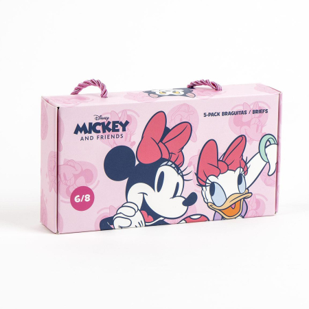 Set 5 perechi chiloti din bumbac Minnie Mouse Disney [7]