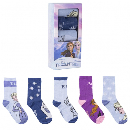 Set 5 perechi sosete Frozen II Disney [1]