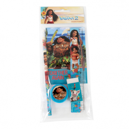 Totul pentru scoala - Set 5 rechizite Disney Moana Vaiana Together Again