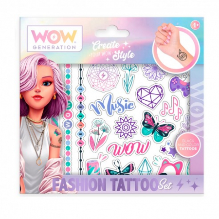 Set 50 tatuaje copii Wow Generation, 17x18x0.2 cm [3]