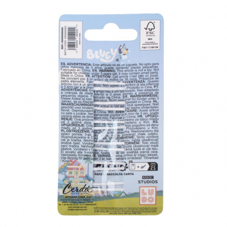Set 6 agrafe cu clips, Bluey [1]