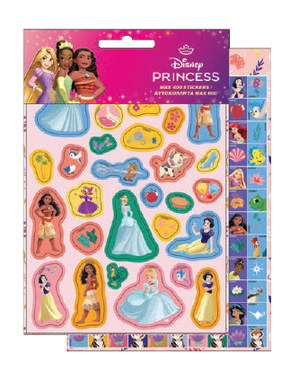Joaca si timp liber - Set 600 stickere Printesele Disney