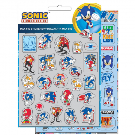 Seturi de artizanat - Set 600 stickere Sonic