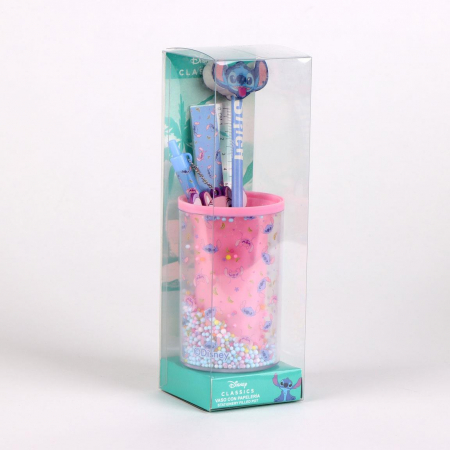 Set 5 rechizite Lilo & Stitch cu suport  24.5x14x7 cm [3]