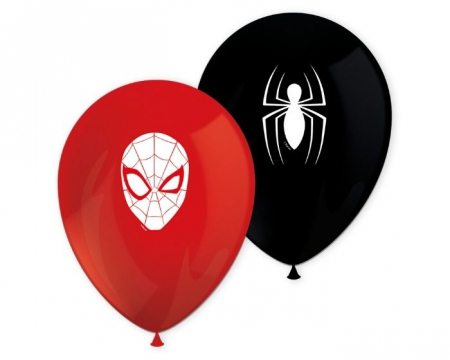 Home&Deco - Set 8 baloane de petrecere Spider-Man World Of Webs 28 cm
