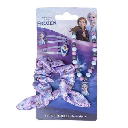 Set accesorii par si colier Frozen Disney [2]