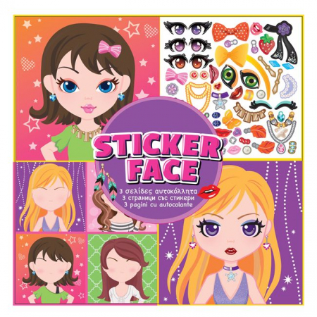 Set Autocolante Lipeste - Dezlipeste Fata - 153 bucati [0]