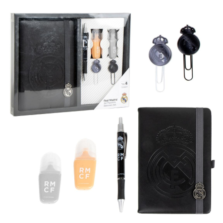 Accesorii scolare - Set cadou cu agenda Real Madrid