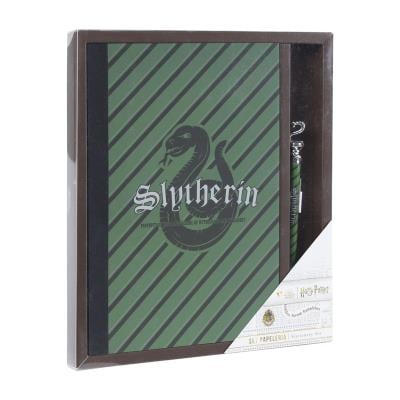 Totul pentru scoala - Set carnet si pix, Harry Potter Slytherin A5