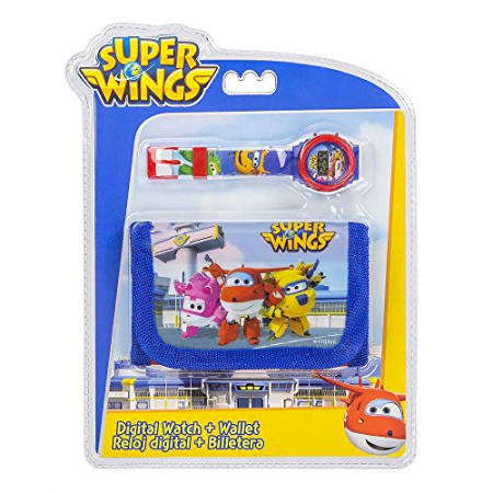 Cadouri si accesorii diverse - Set ceas si portofel Super Wings