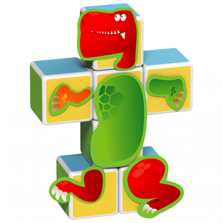 Jocuri si jucarii - Set Constructie Magnetic Kor Tazoo Paco, 24 piese