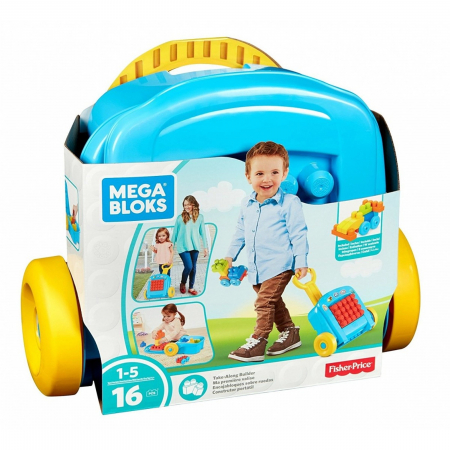 Joaca si timp liber - Set constructie Mega Bloks Tip Troller 16 piese