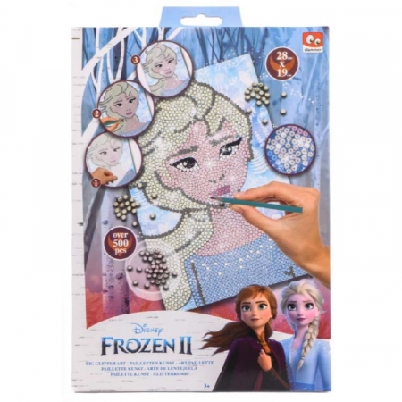 Set creatie 2 Tablouri cu paiete, Frozen [0]