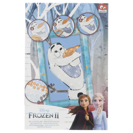 Joaca si timp liber - Set creatie Tablou cu paiete, Frozen Olaf