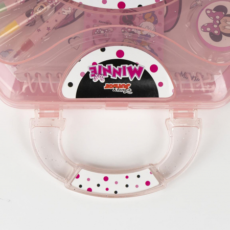 Set de colorat, Minnie, servieta, 30 file, 10 piese [2]