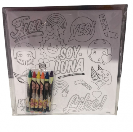 Joaca si timp liber - Set de colorat, Soy Luna