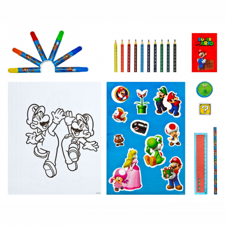 Set de colorat Super Mario, 35 piese [1]