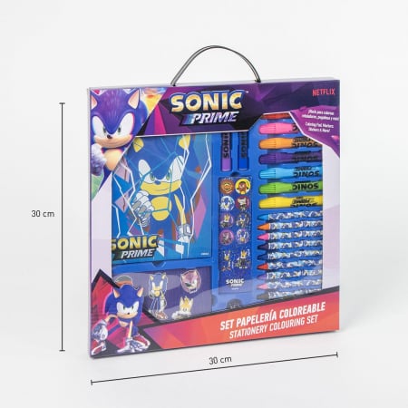 Set de desenat cu 26 piese Sonic [1]