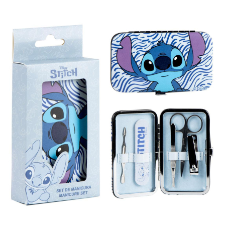 Frumusete, bijuterii si accesorii fetite - Set de manichiură cu design Lilo & Stitch