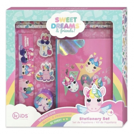 Joaca si timp liber - Set de rechizite pentru copii Unicorn Sweet Dreams