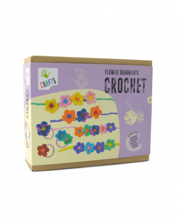 Jocuri si jucarii - Set DYI Flori crosetate