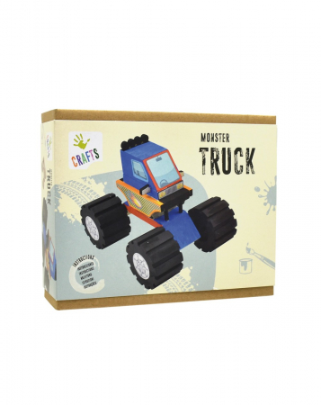 Set DYI Monster Truck, lemn [3]
