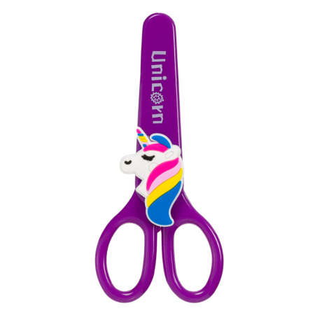 Totul pentru scoala - Foarfeca scoala 3D Unicorn