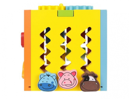 Set Joc Cub Educational Multifunctional 5-in-1,15x15x15 cm [4]