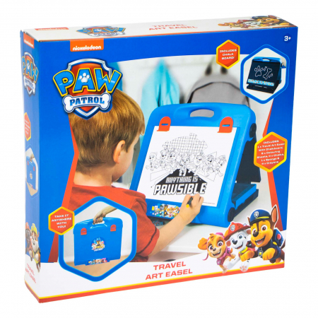 Joaca si timp liber - Set Masuta de colorat portabila Paw Patrol
