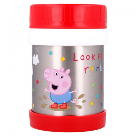 Accesorii hranire - Vas termos pentru mancare, 284 ml, Peppa Pig