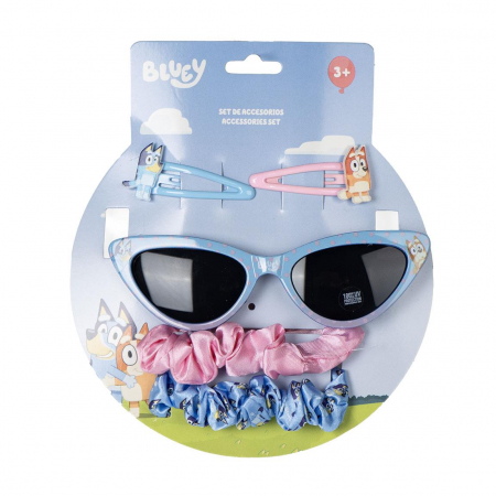 Imbracaminte si incaltaminte copii - Set Ochelari soare si 4 accesorii par Bluey