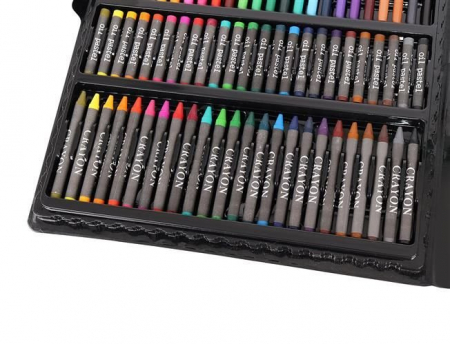 Set pictura pentru copii, cutie din lemn, 143 piese [5]