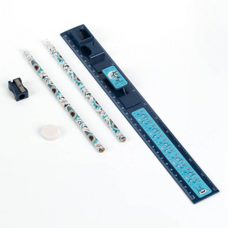 Set rechizite 5 piese model Shark [1]