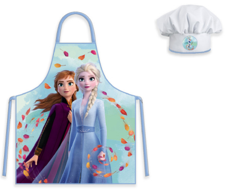 Joaca si timp liber - Set sort bucatarie cu boneta Disney Frozen Leaf Kids