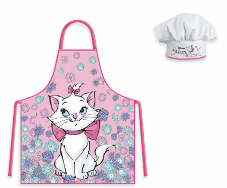 Jocuri si jucarii - Set sort bucatarie cu boneta Marie Cat