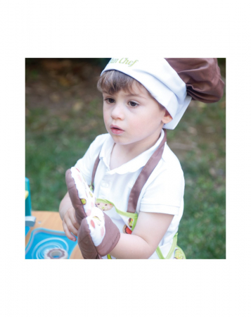 Set sort si boneta de bucatar+manusa [4]