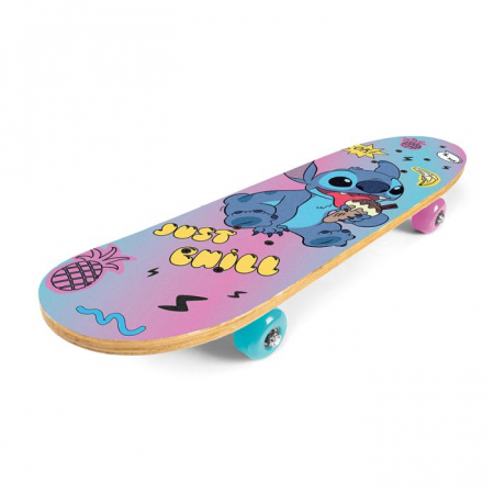 Skateboard din lemn 61 cm Lilo & Stitch Just Chill [0]