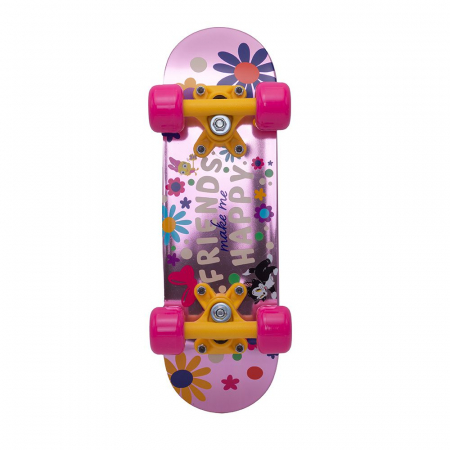 Skateboard din plastic 42 cm Minnie Mouse Friends Make Me Happy [2]