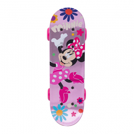 Skateboard din plastic 42 cm Minnie Mouse Friends Make Me Happy [0]