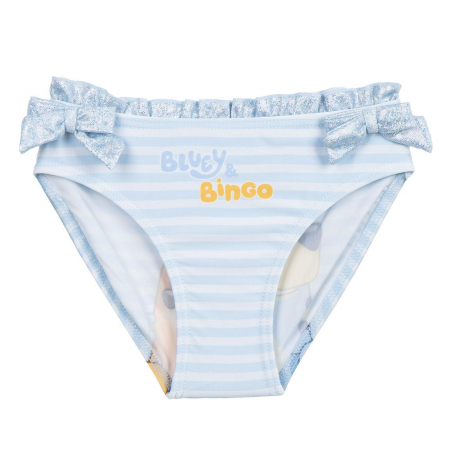 Costume de baie copii - Slip baie cu fundite Bluey si Bingo