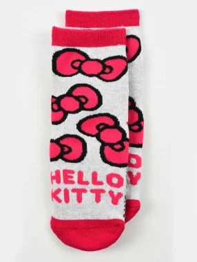 Sosete si dresuri copii - Sosete antiderapante pentru copii Hello Kitty