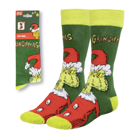 Cadouri si accesorii diverse - Sosete Craciun The Grinch, 38-45