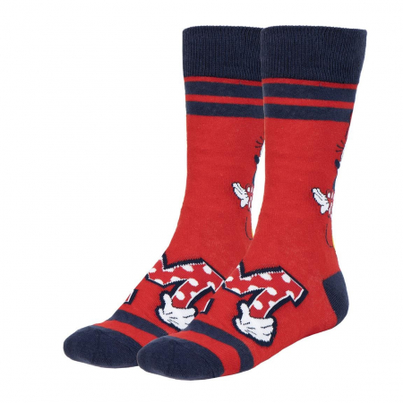 Imbracaminte si incaltaminte copii - Sosete groase Minnie Mouse Dots