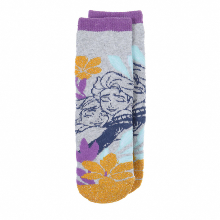 Sosete Frozen Disney antiderapante gri [0]