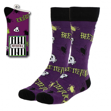 Sosete barbati - Sosete lungi Beetlejuice, M 38-45 EU