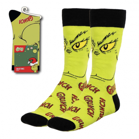 Cadouri si accesorii diverse - Sosete lungi The Grinch, M 38-45 EU