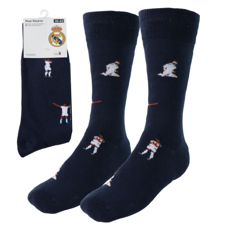 Fotbal - Șosete pentru adulți cu design Real Madrid
