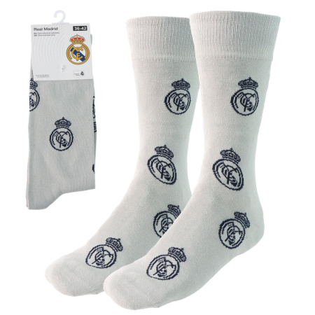Fotbal - Șosete pentru adulți cu design Real Madrid