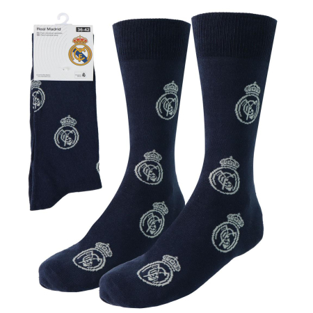 Fotbal - Șosete pentru băieți cu design Real Madrid